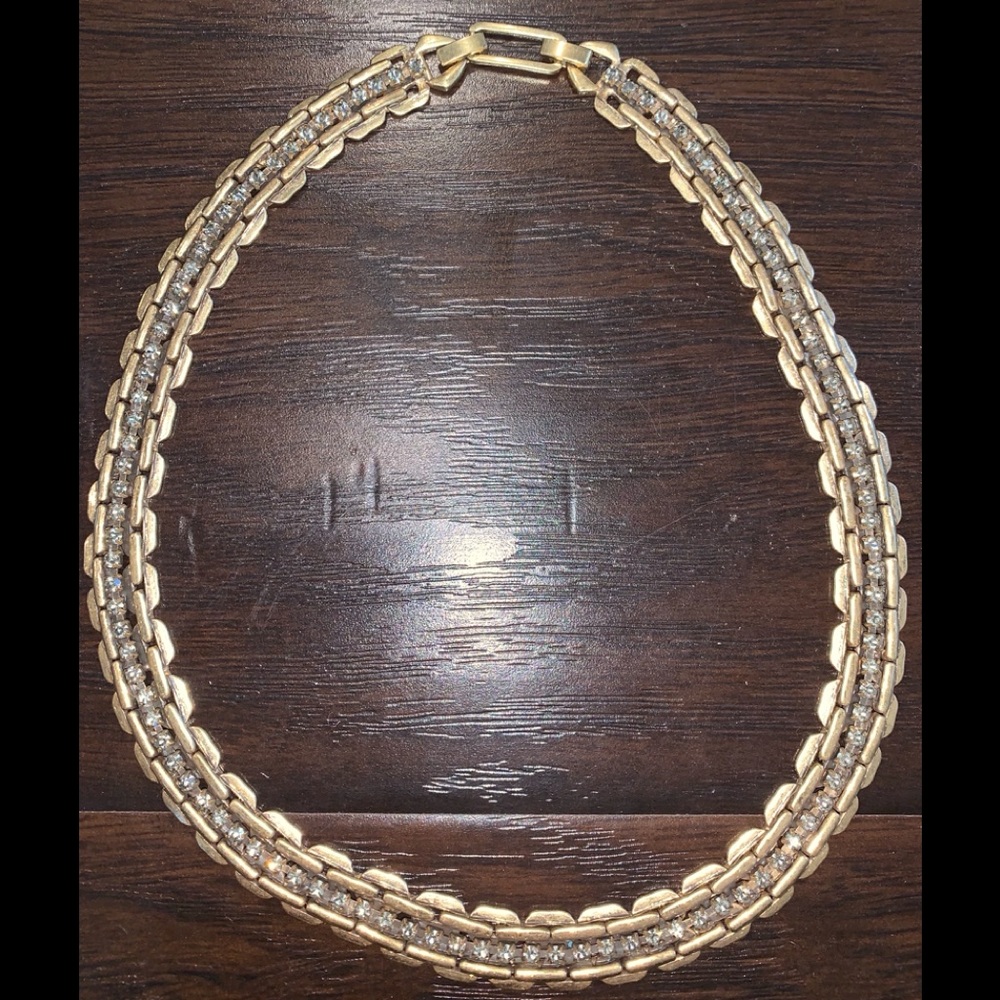 Stella & Dot Jolie Sparkle Chain Link Necklace